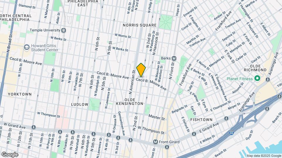 1702 N 2nd St Mapa y Detalles de la Ubicación