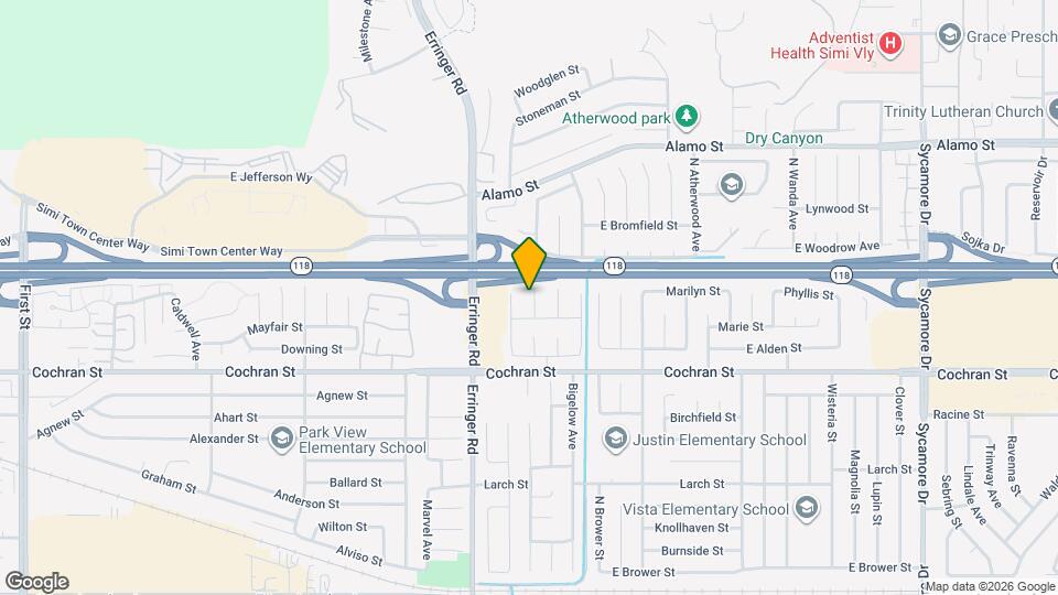 2533 Almaden Ct Mapa y Detalles de la Ubicación