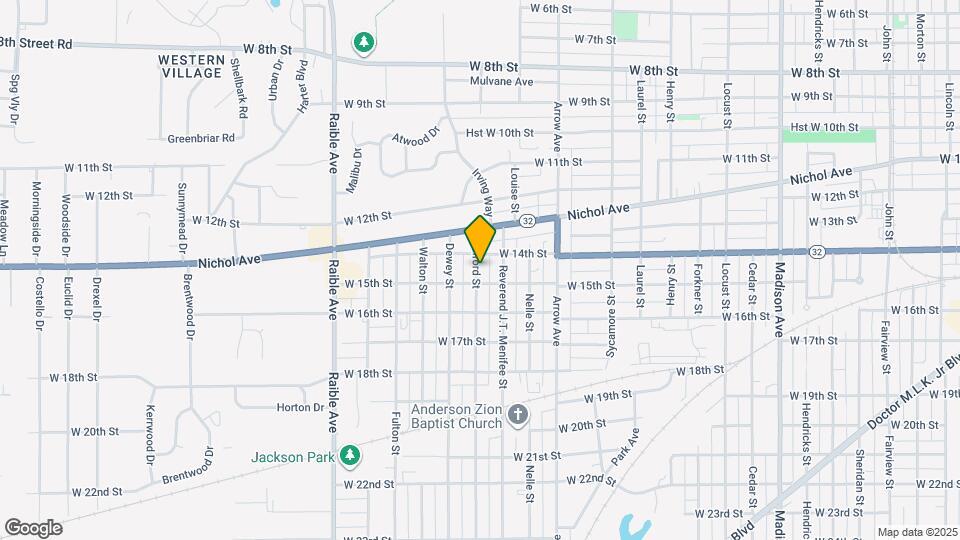 1416 Halford St Map and Location Details