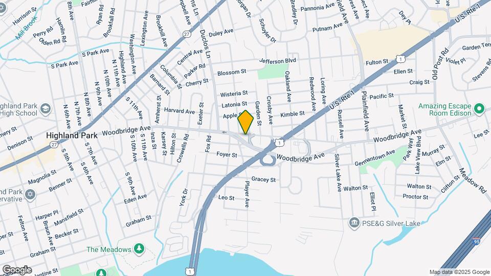 1860 Woodbridge Ave Map and Location Details