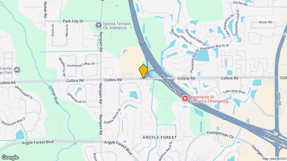 6931 Cane Grass Ln E Map and Location Details