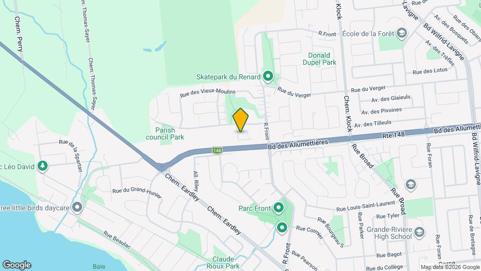 54-60 De La Fabrique Rue Map and Location Details