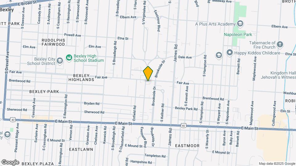 484--492 Eastmoor Blvd Mapa y Detalles de la Ubicación