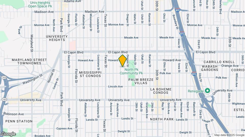 4127-4135 Hamilton St Map and Location Details