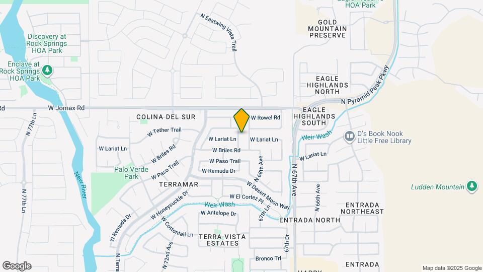 26249 N 68th Ln Map and Location Details