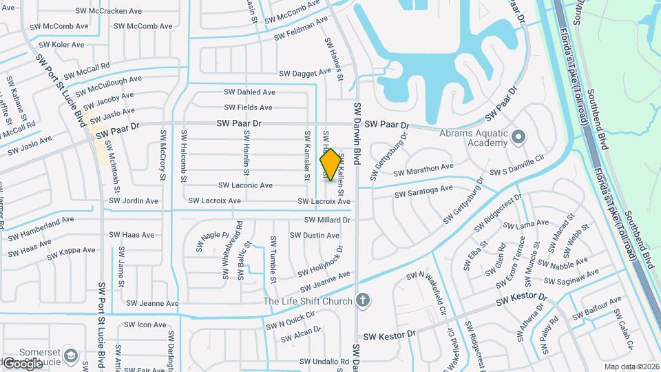 4065 SW Hablow St Mapa y Detalles de la Ubicación
