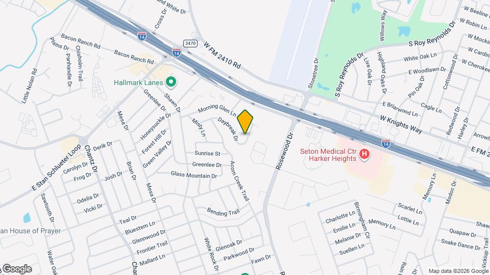 5301 Daybreak Dr Map and Location Details