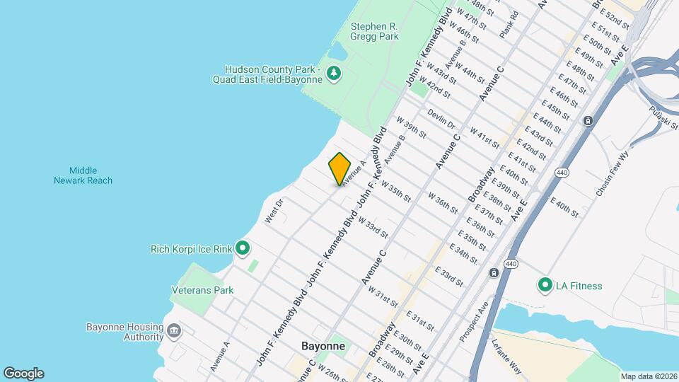 788 Avenue A Map and Location Details