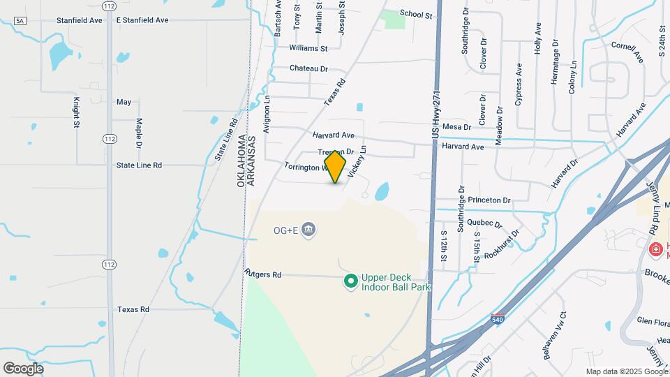 616 Ridge Point Dr Map and Location Details