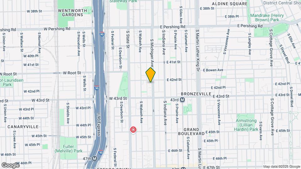 4208-4210 S Michigan Ave Map and Location Details