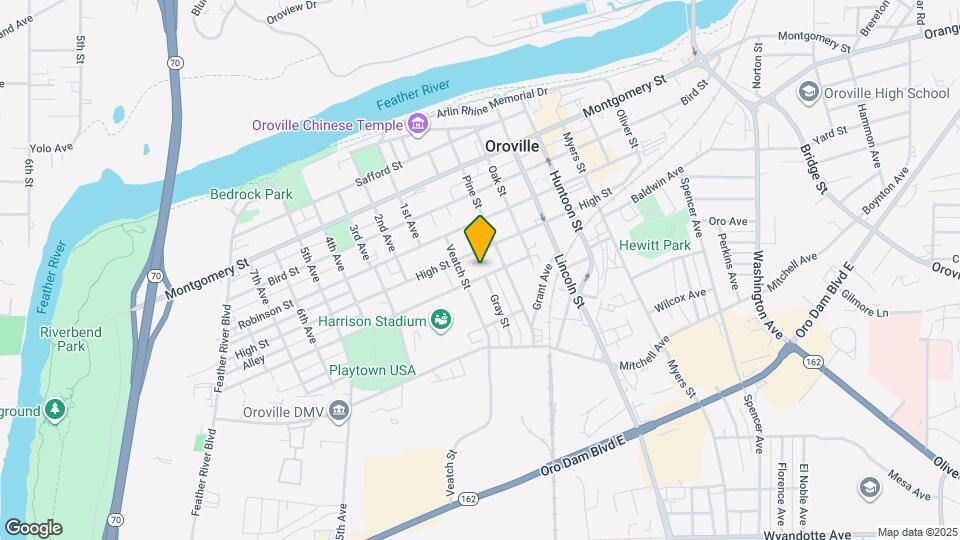 1500 Pomona Ave Mapa y Detalles de la Ubicación