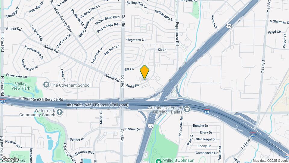 13219 Emily Rd Map and Location Details