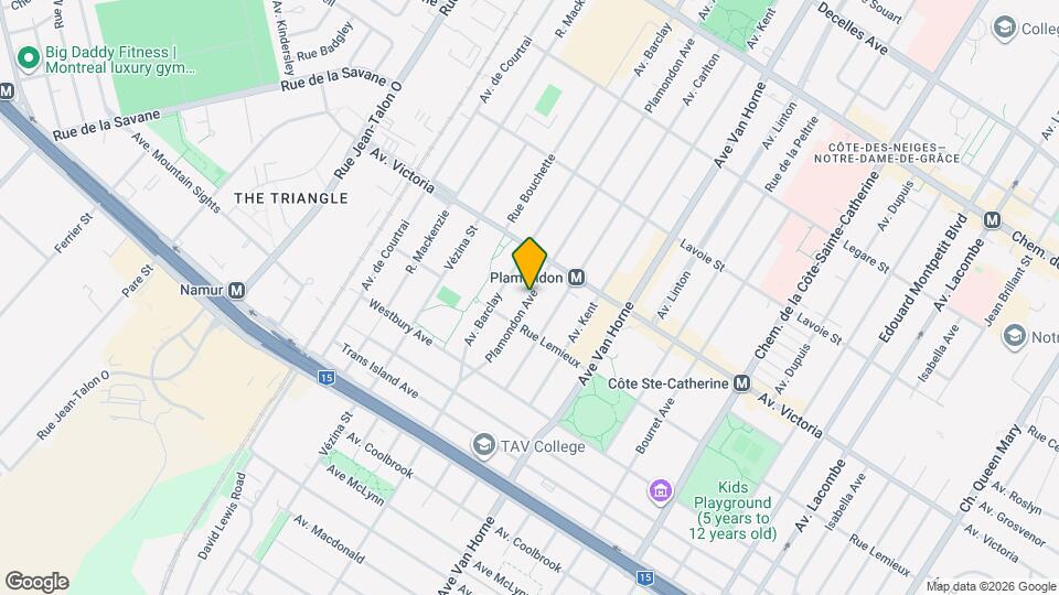 4860 Av. Plamondon Map and Location Details