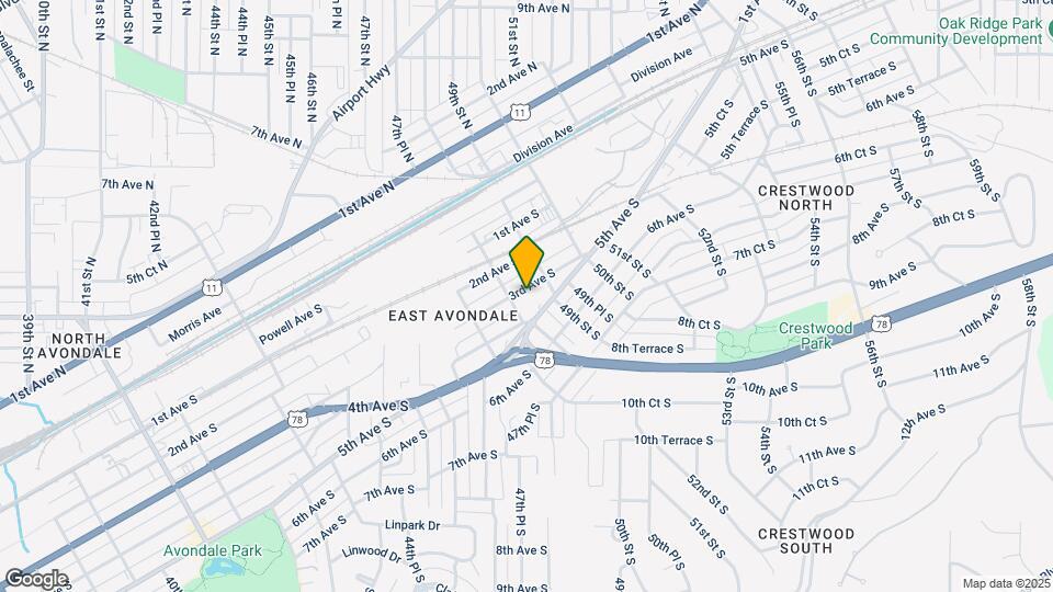4809 3rd Ave S Mapa y Detalles de la Ubicación