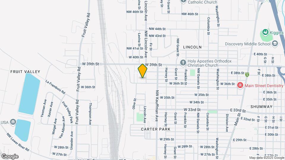 1104 NW 36th St Map and Location Details