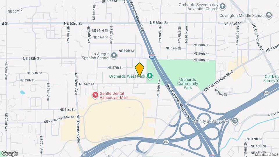 9138 NE 54th St Map and Location Details