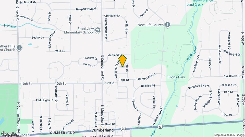 11905 Breta Ct Map and Location Details
