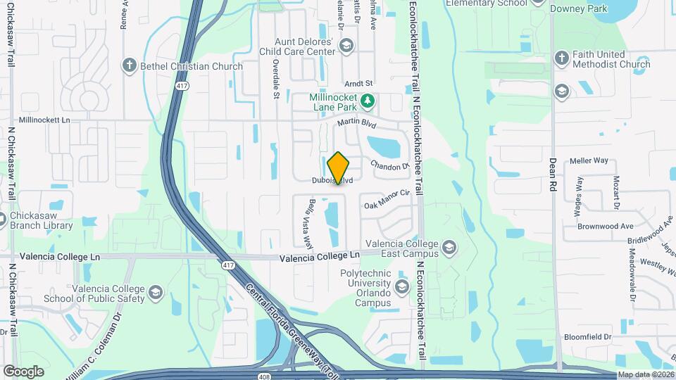 941 Vista Palma Way Map and Location Details