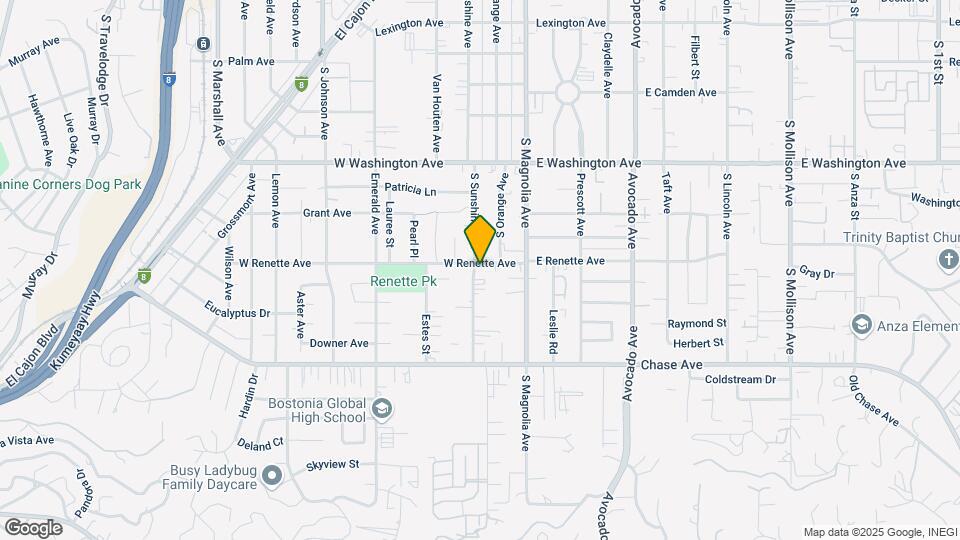193 W Renette Ave Map and Location Details