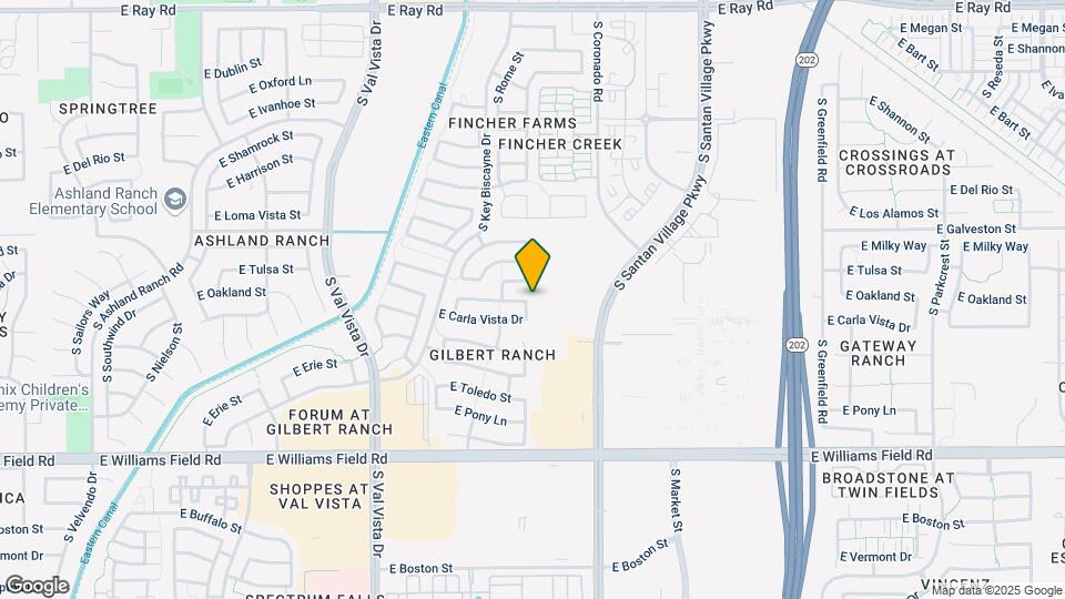 2131 S Peppertree Dr Map and Location Details