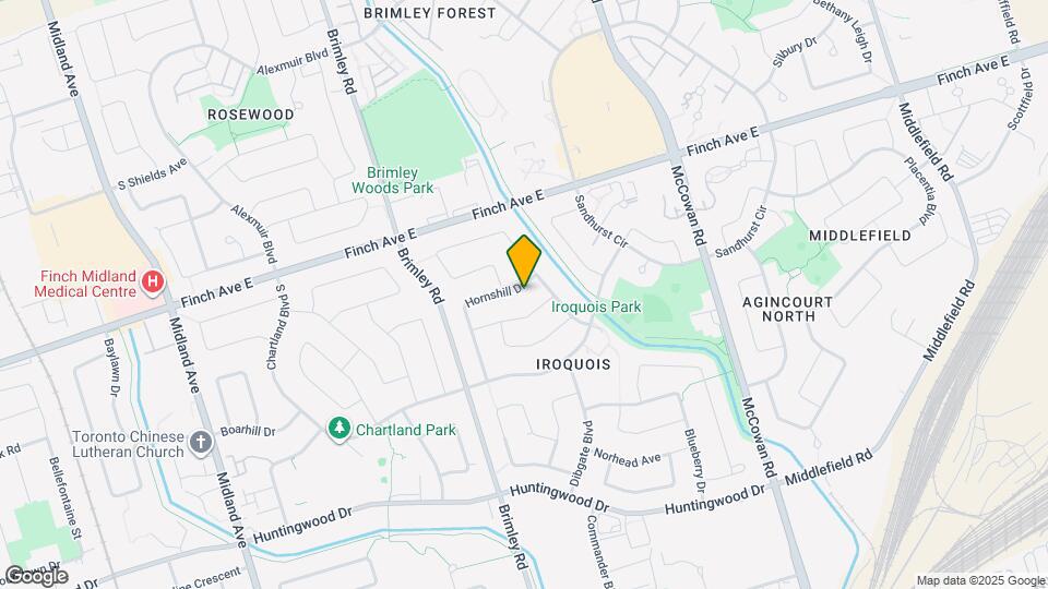 63 Hornshill Dr Map and Location Details