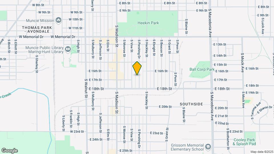 2321 S Pershing Dr Map and Location Details
