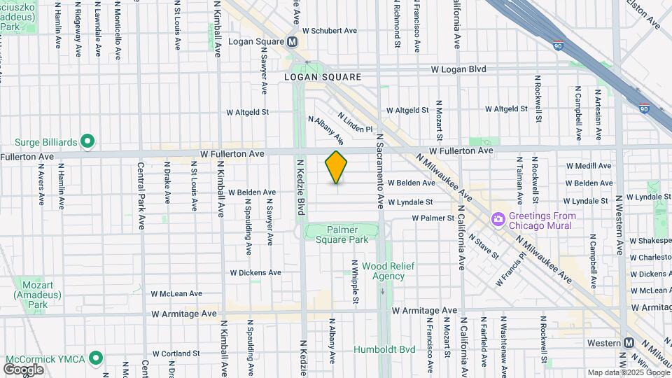 Palmer Square 5 Unit Multifamily Map and Location Details