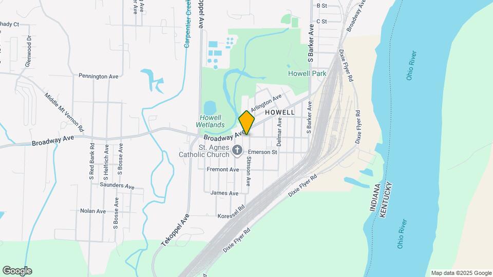 1507 Stinson Ave Map and Location Details