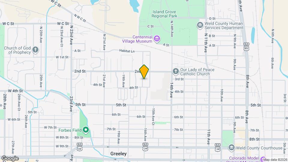 300 16th Ave Ct Map and Location Details