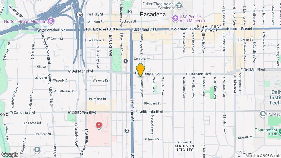 355 S Marengo Ave, Unit 304 Mapa y Detalles de la Ubicación