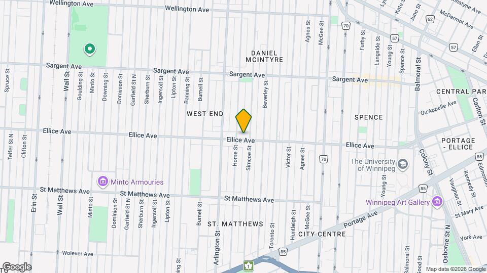 West Wood Apartments Map and Location Details