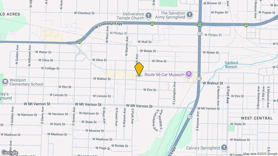 2139 W Walnut St Mapa y Detalles de la Ubicación