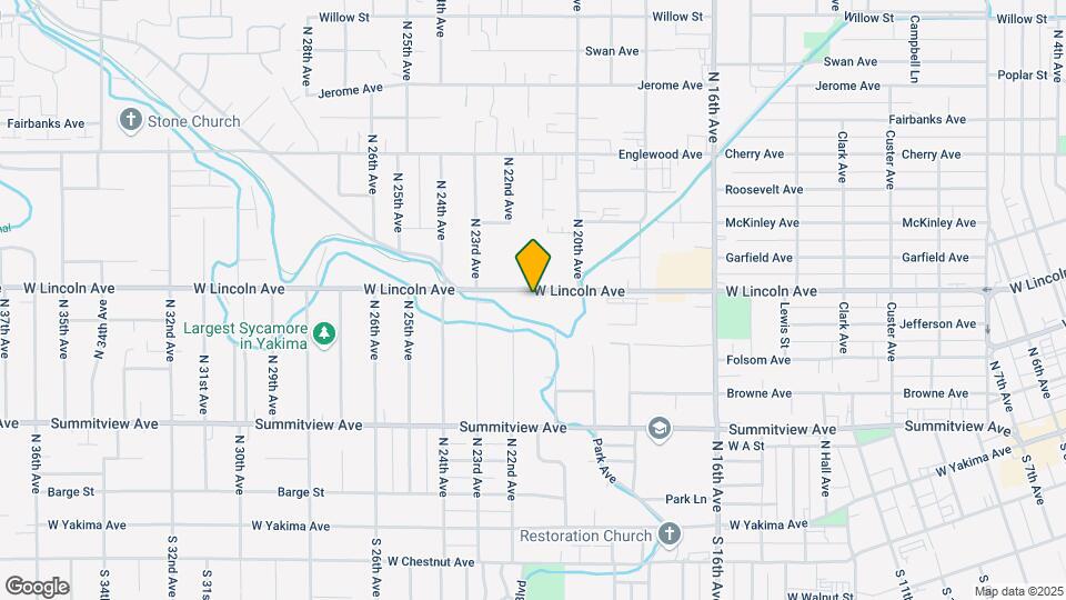 2012 W Lincoln Ave Map and Location Details