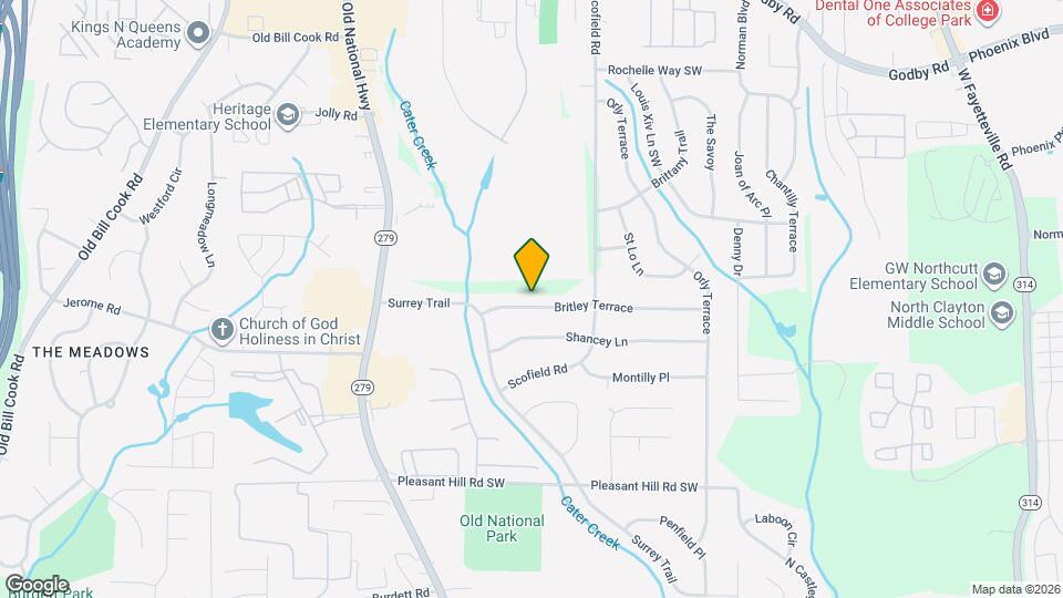 2315 Britley Terrace Map and Location Details