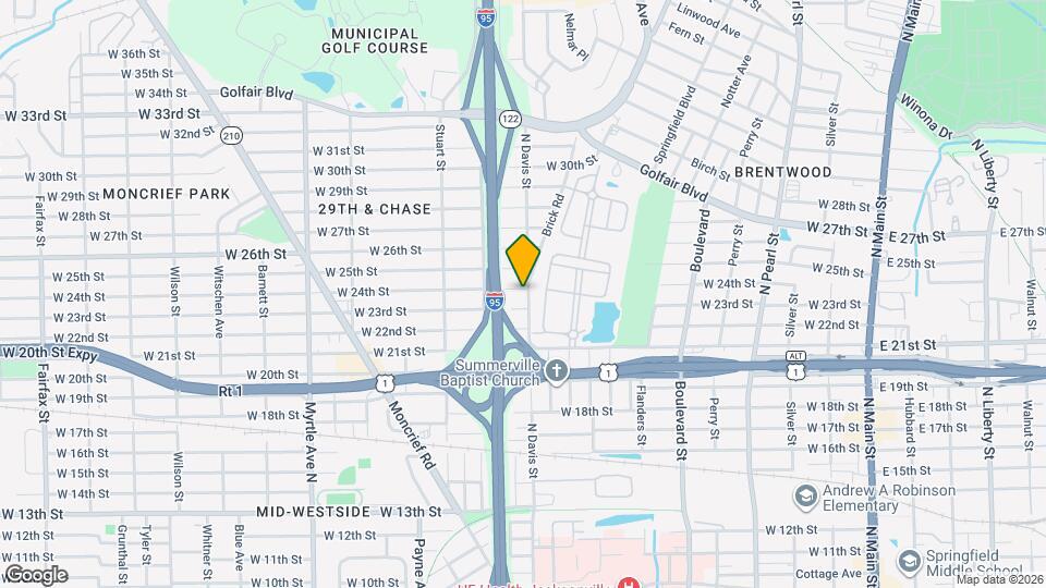 3322 N Davis St Map and Location Details