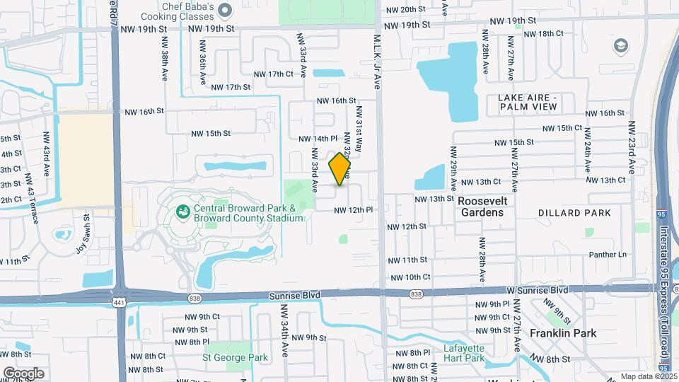 3254 NW 13th St Map and Location Details