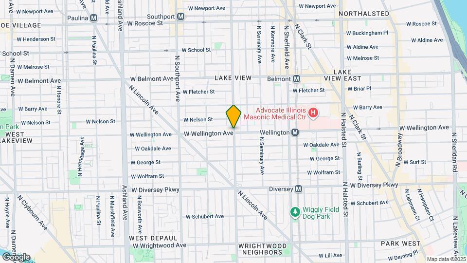 3002 N Racine Ave Map and Location Details