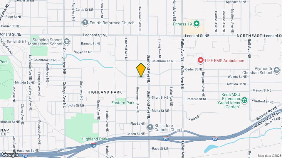 906 Carrier Creek Blvd NE Map and Location Details