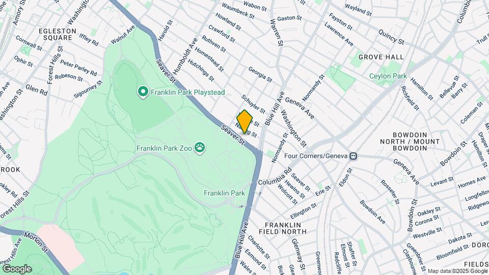 274 Seaver St, Unit 274 Map and Location Details