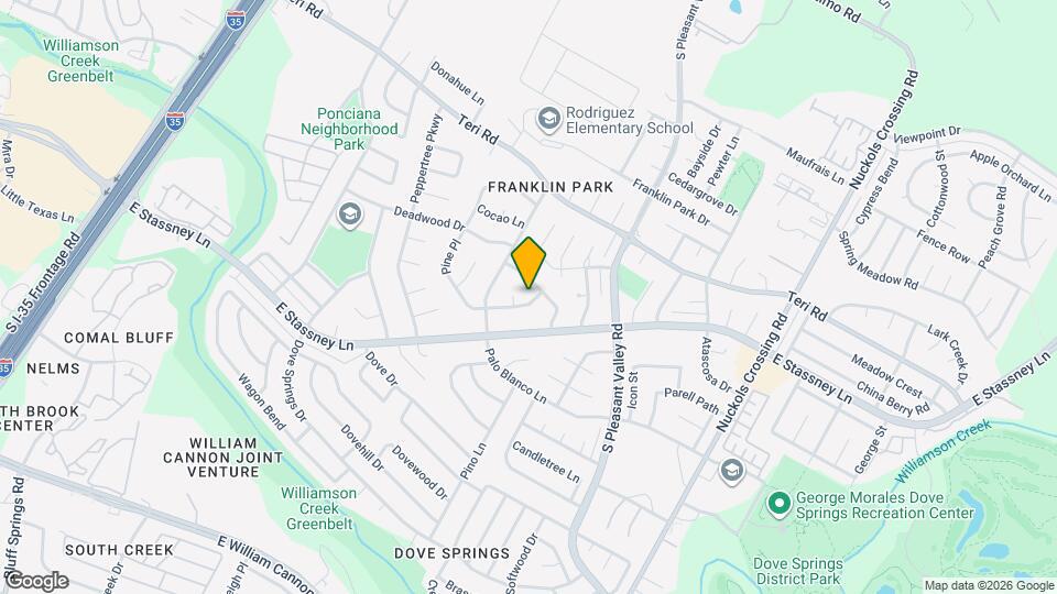 5545 Pine Pl Map and Location Details