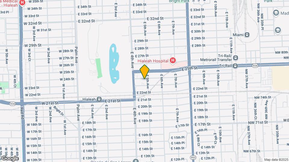 474 E 24th St Mapa y Detalles de la Ubicación