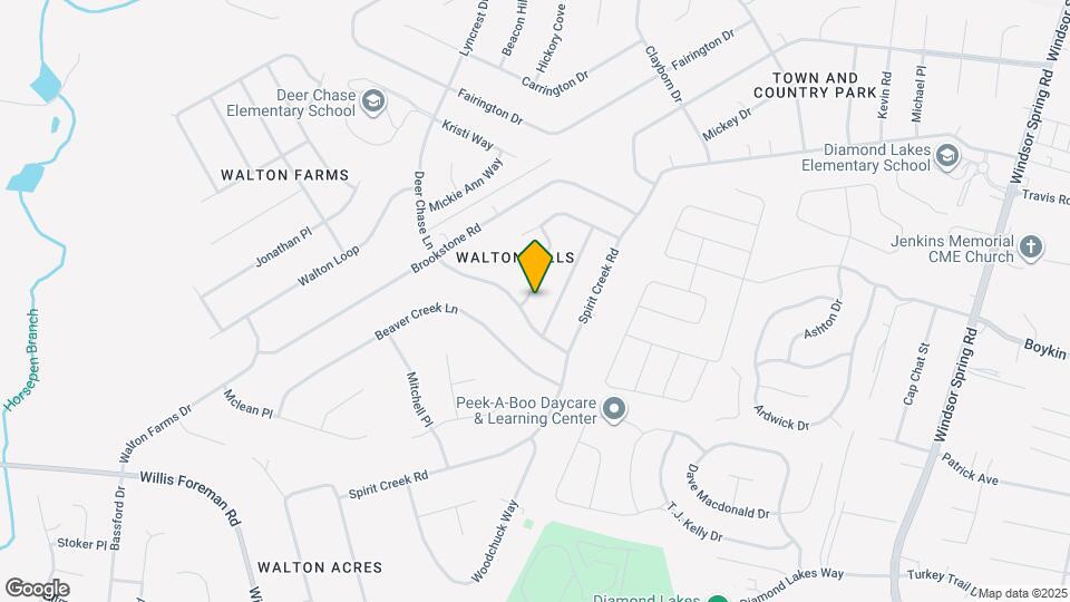 1824 Claystone Way Map and Location Details