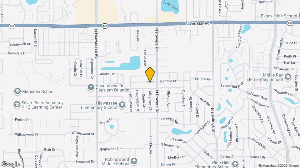 6314 Gamble Dr Map and Location Details