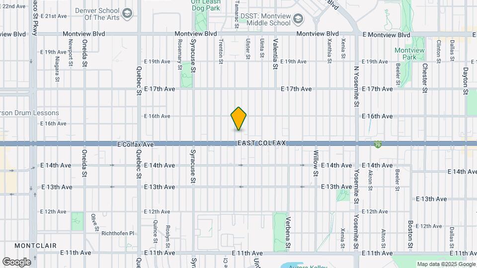 1532 Tamarac St Mapa y Detalles de la Ubicación