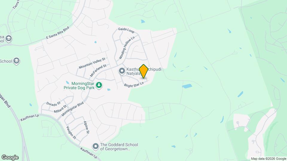 417 Bright Star Ln Map and Location Details