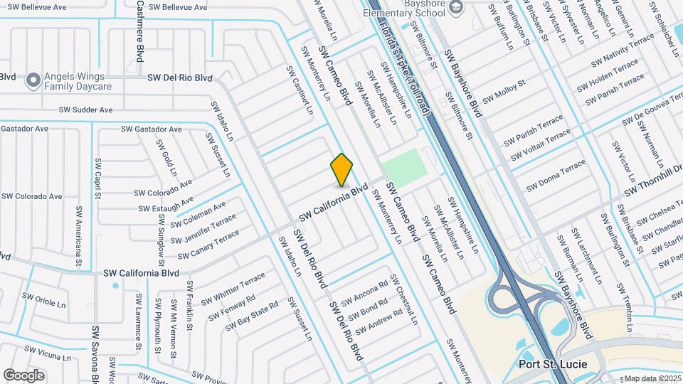 807 SW California Blvd Map and Location Details