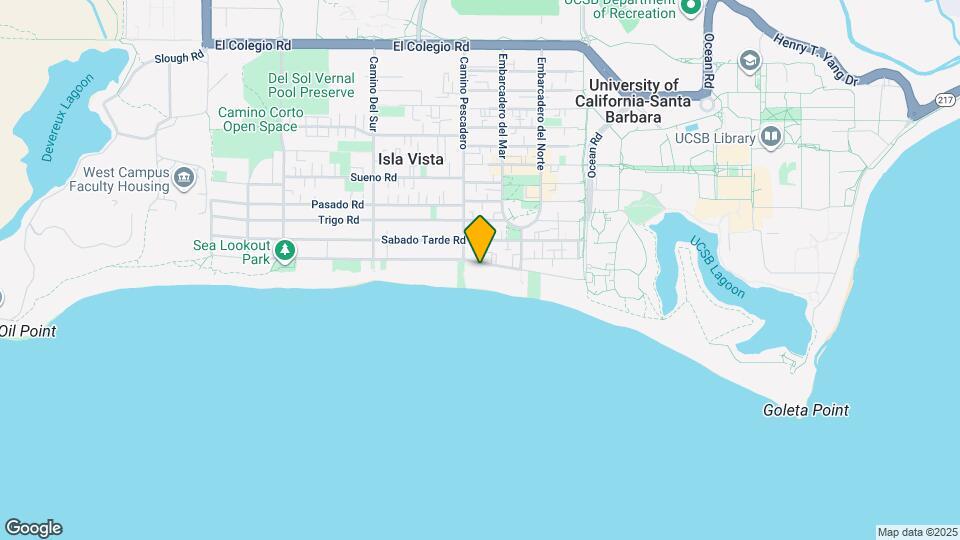 6585 Del Playa Dr Mapa y Detalles de la Ubicación