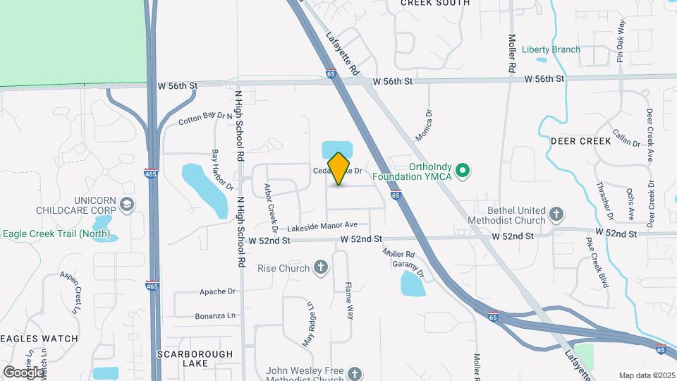 5923 Prairie Creek Dr Map and Location Details