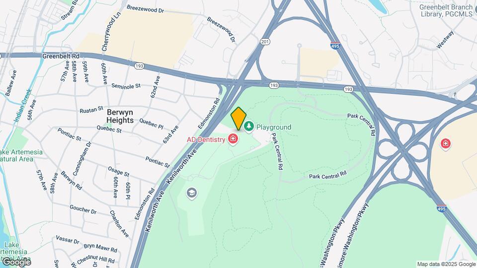 6100 Westchester Park Dr Map and Location Details