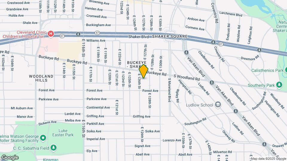 2927 E 126th St Map and Location Details